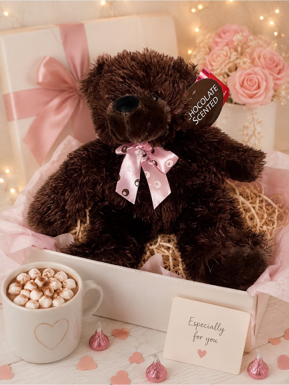 Dan Dee Collector’s Choice Chocolate Scented Teddy Bear 13”